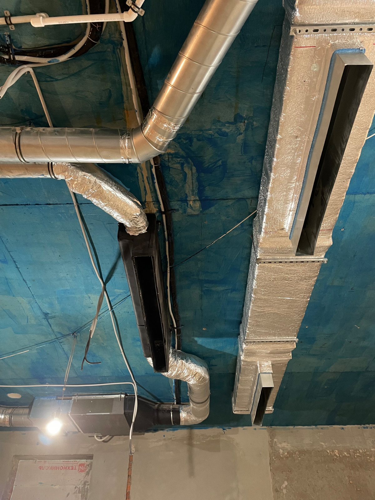 Система вентиляции и кондиционирования первый этап