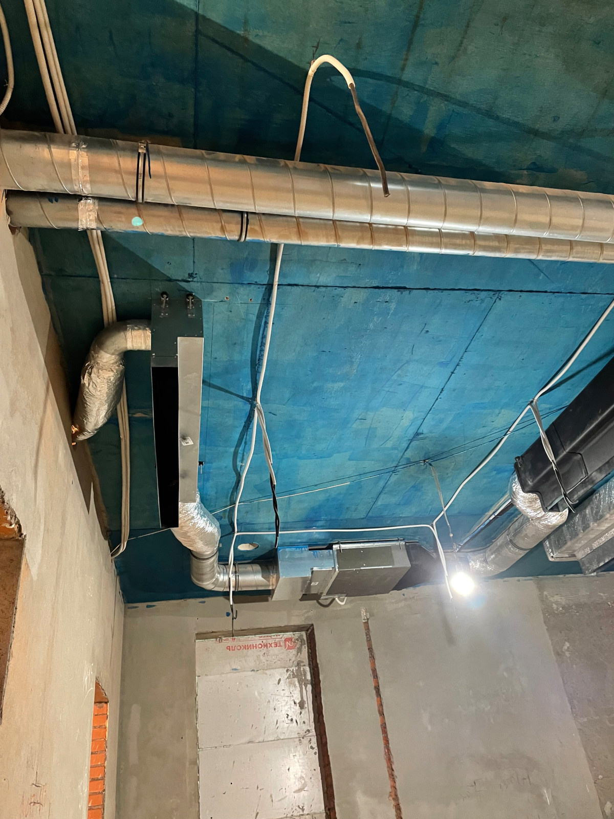 Система вентиляции и кондиционирования первый этап