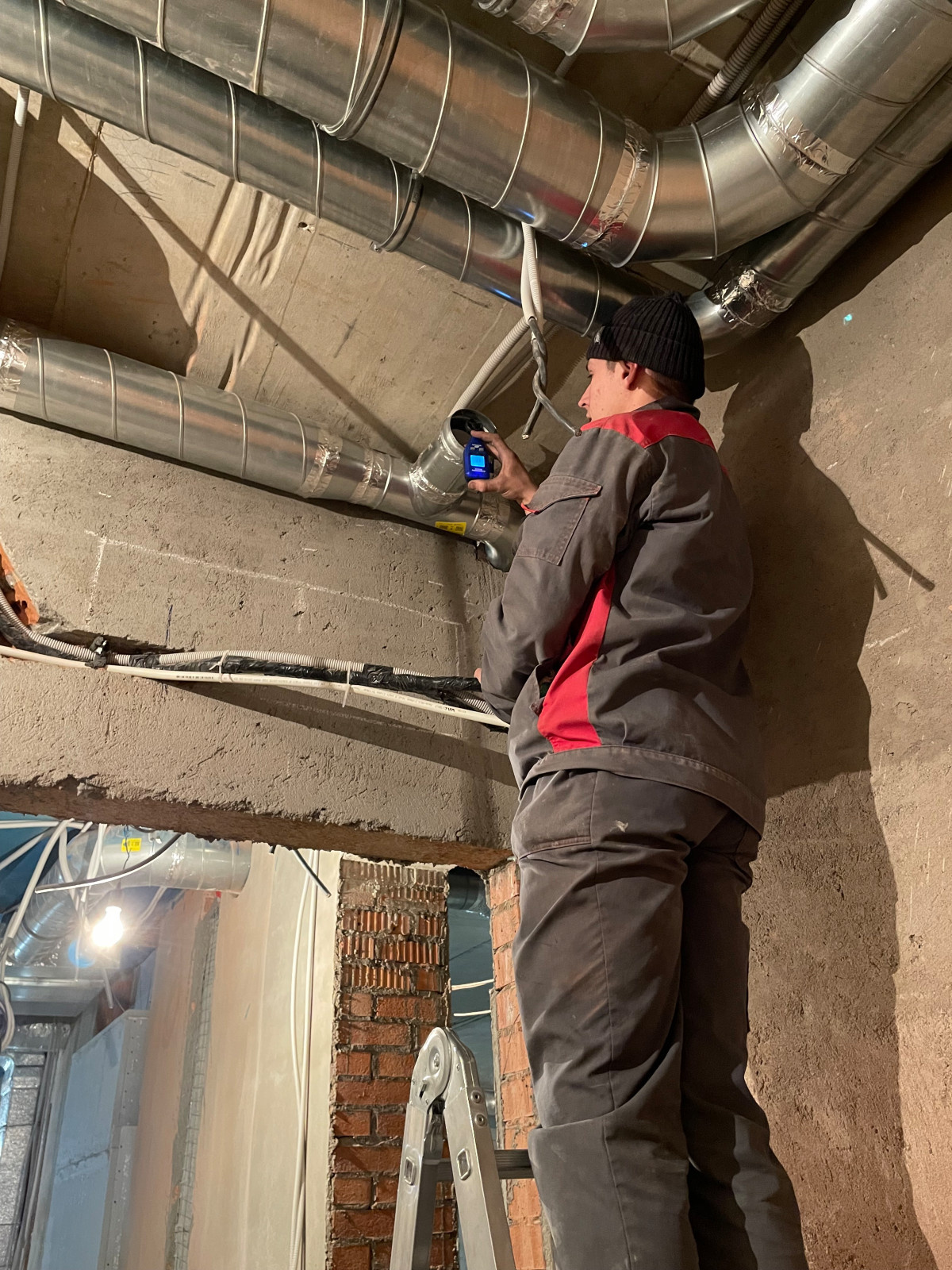 Обложка проекта: Система вентиляции и кондиционирования первый этап