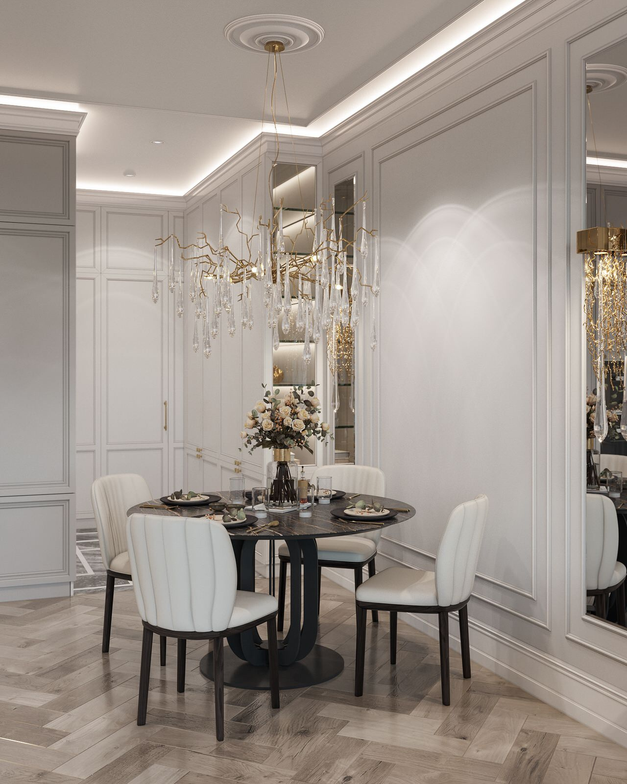 Обложка проекта: Кухня-гостиная в квартире 120 кв.м.