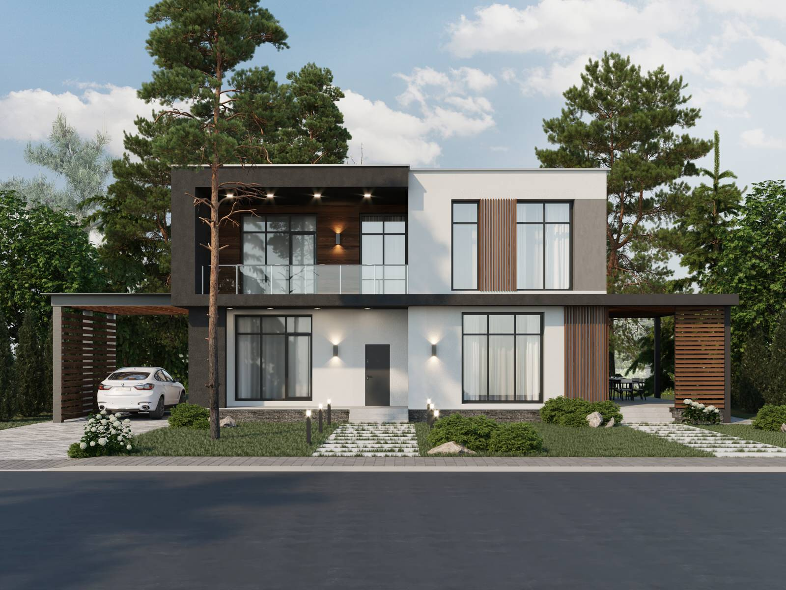 Современный дом