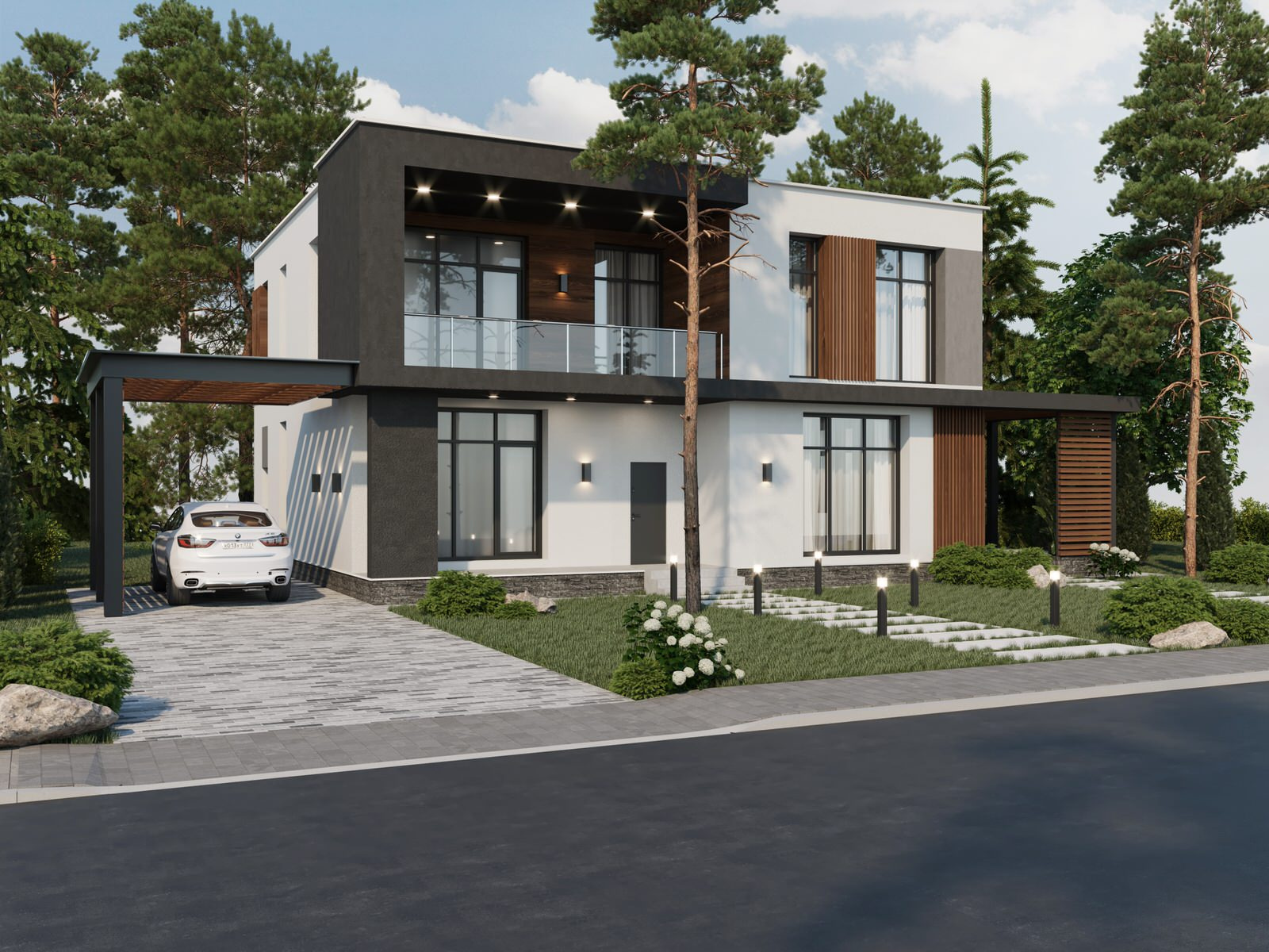 Современный дом