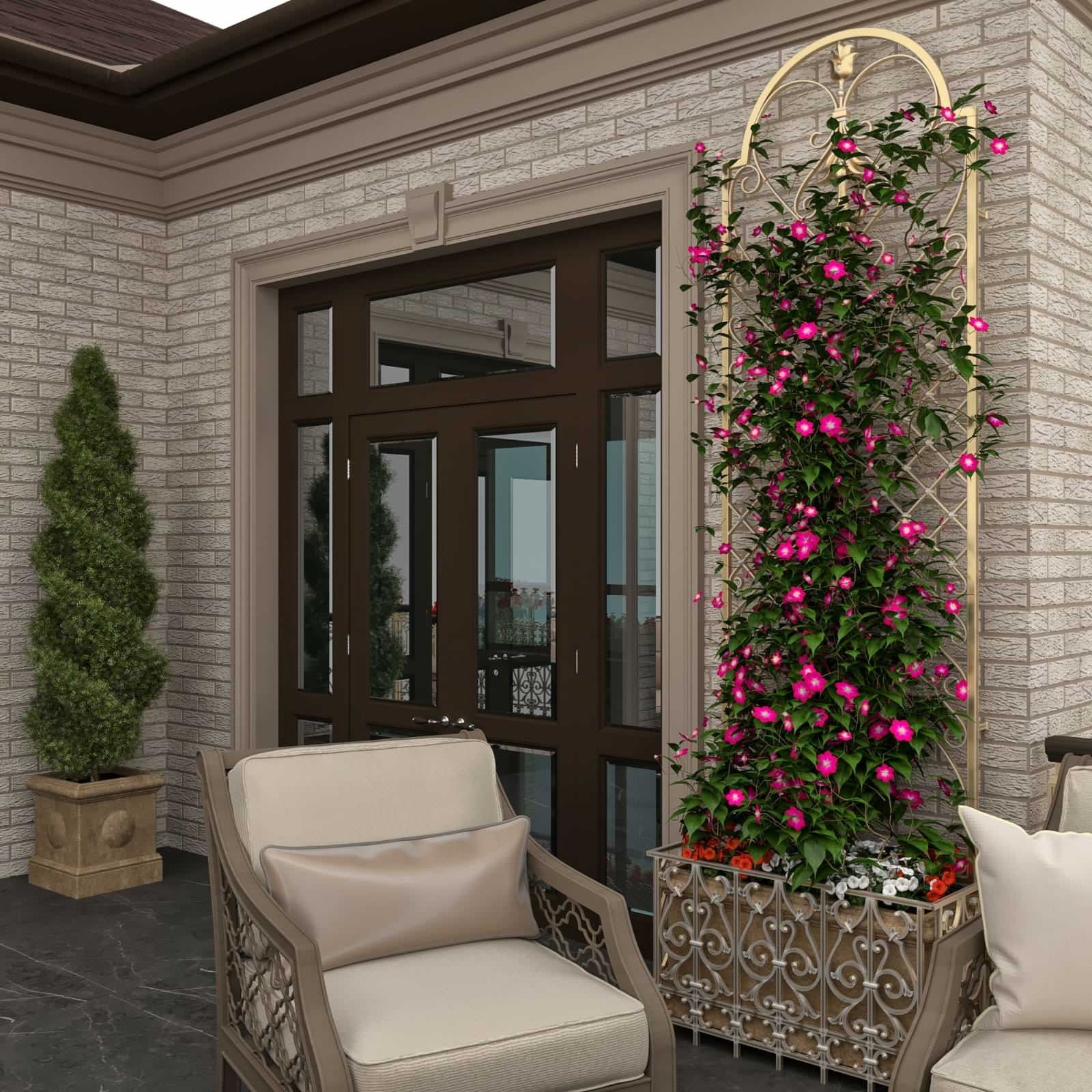 Открытые террасы