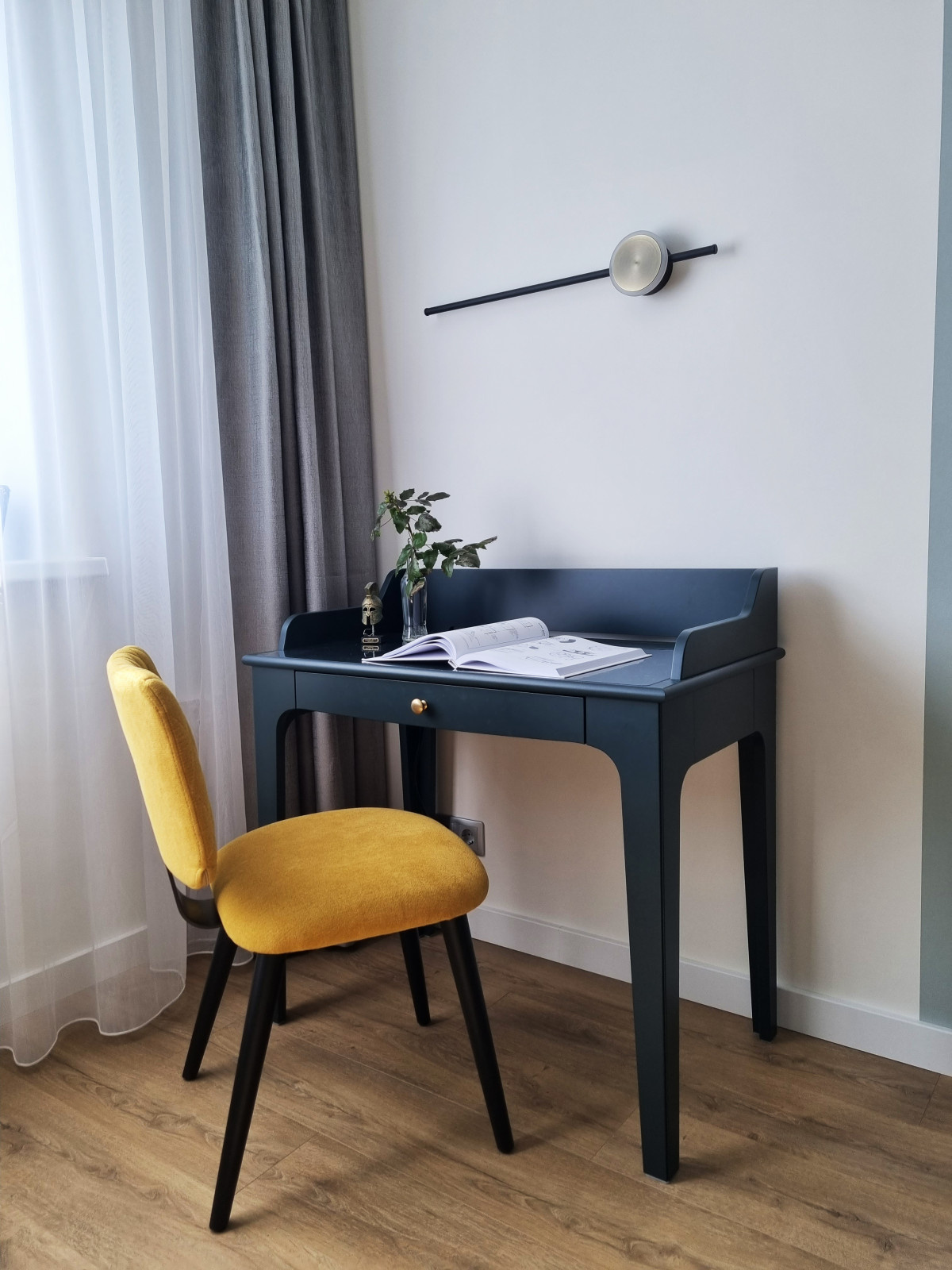 Кухня-гостиная с рабочим местом