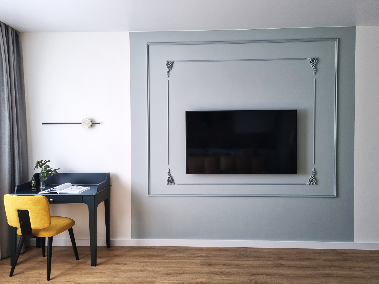 Кухня-гостиная с рабочим местом