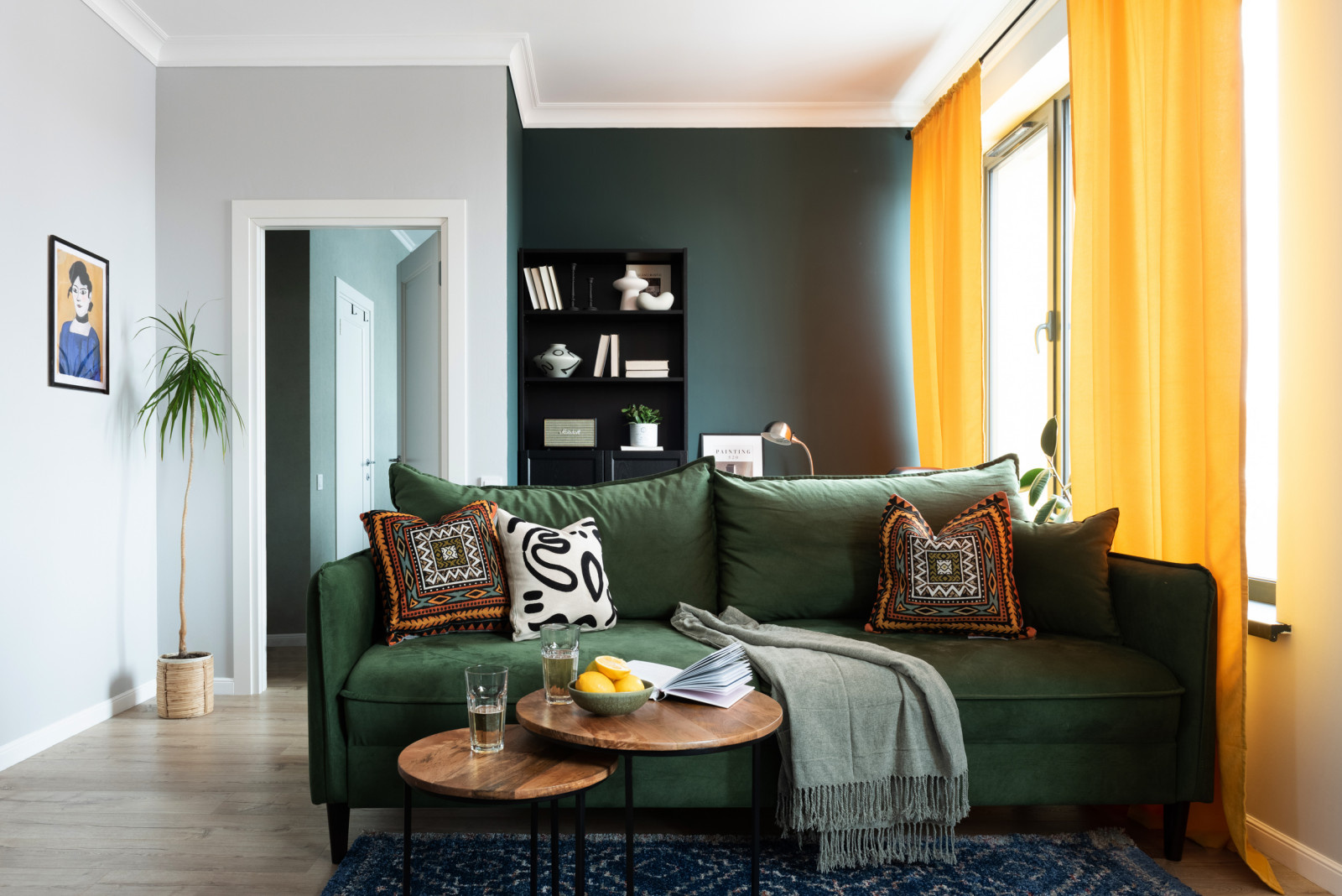 Яркая и функциональная квартира