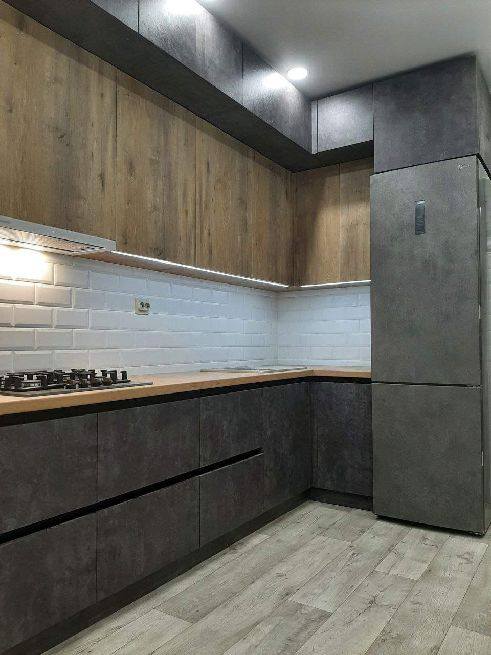 Кухня лофт