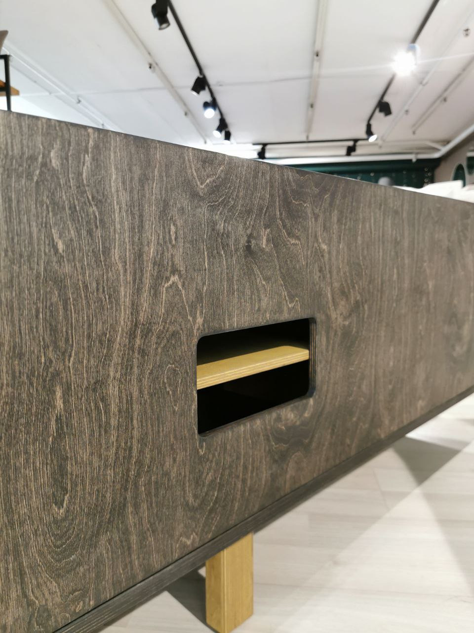 Медиа консоль "Wood Relief"