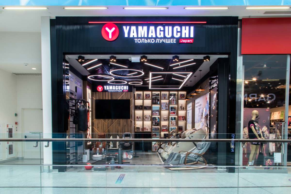 YAMAGUCHI, сеть магазинов массажного оборудования