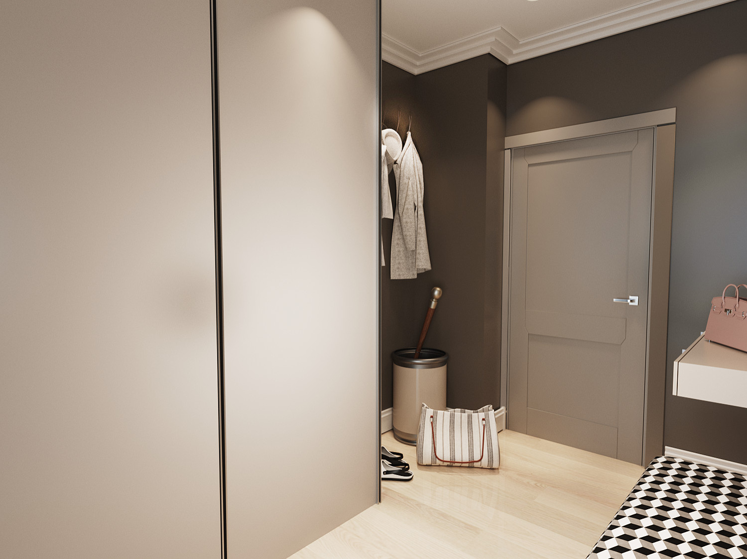 Холл прихожая