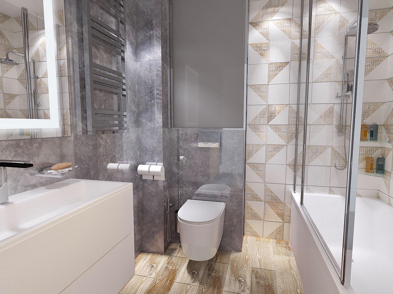 Обложка проекта: Квартира для семьи