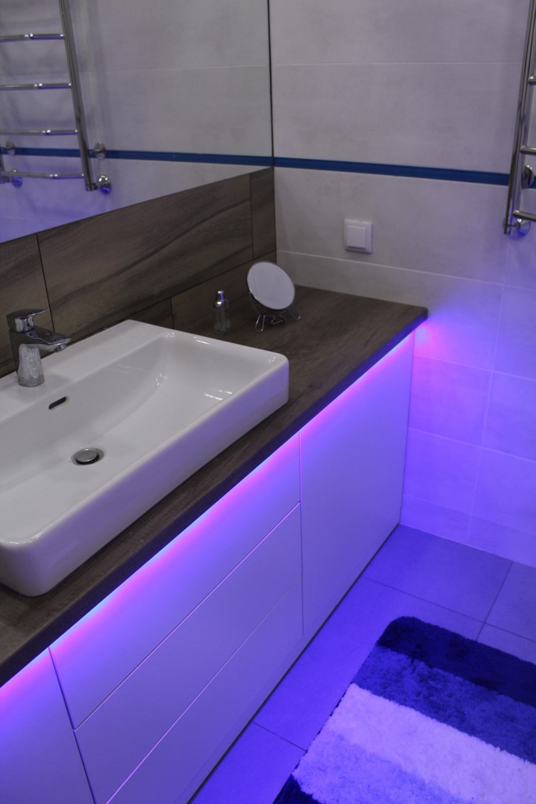 Современная квартира с аутентичными элементами.