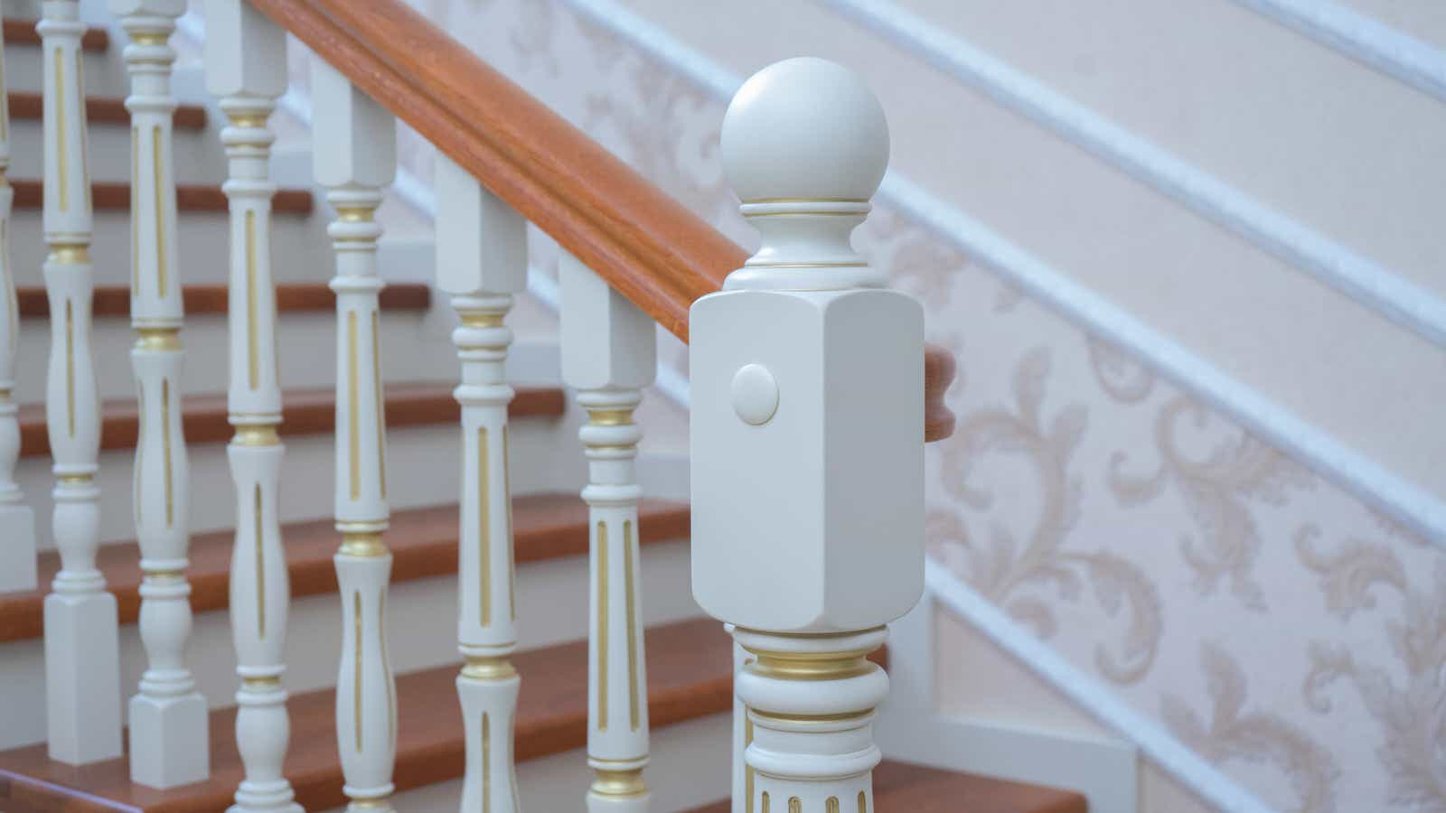 Проект 3 - Облицовка монолитной лестницы дубом на заказ