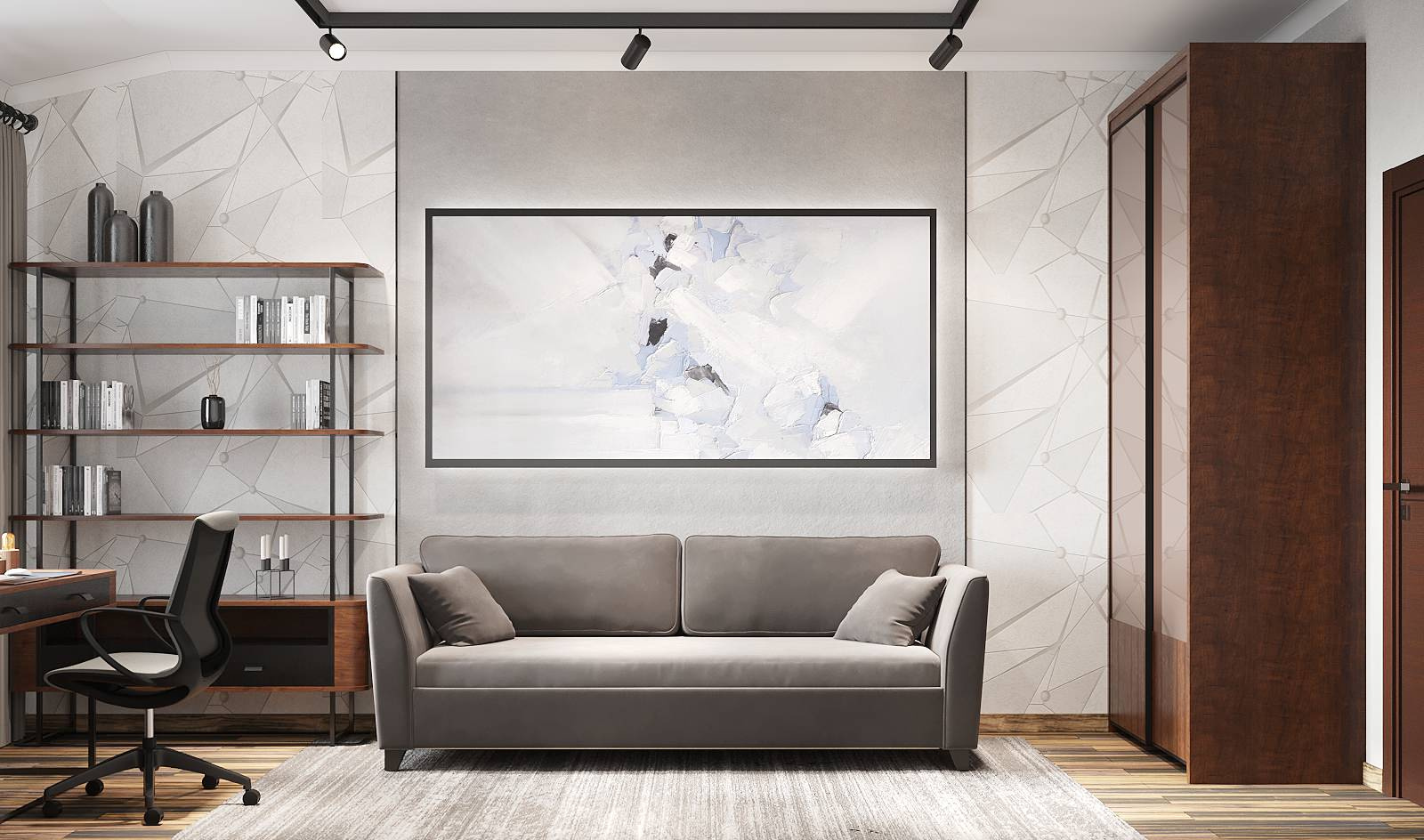 Спальня для молодого мужчины