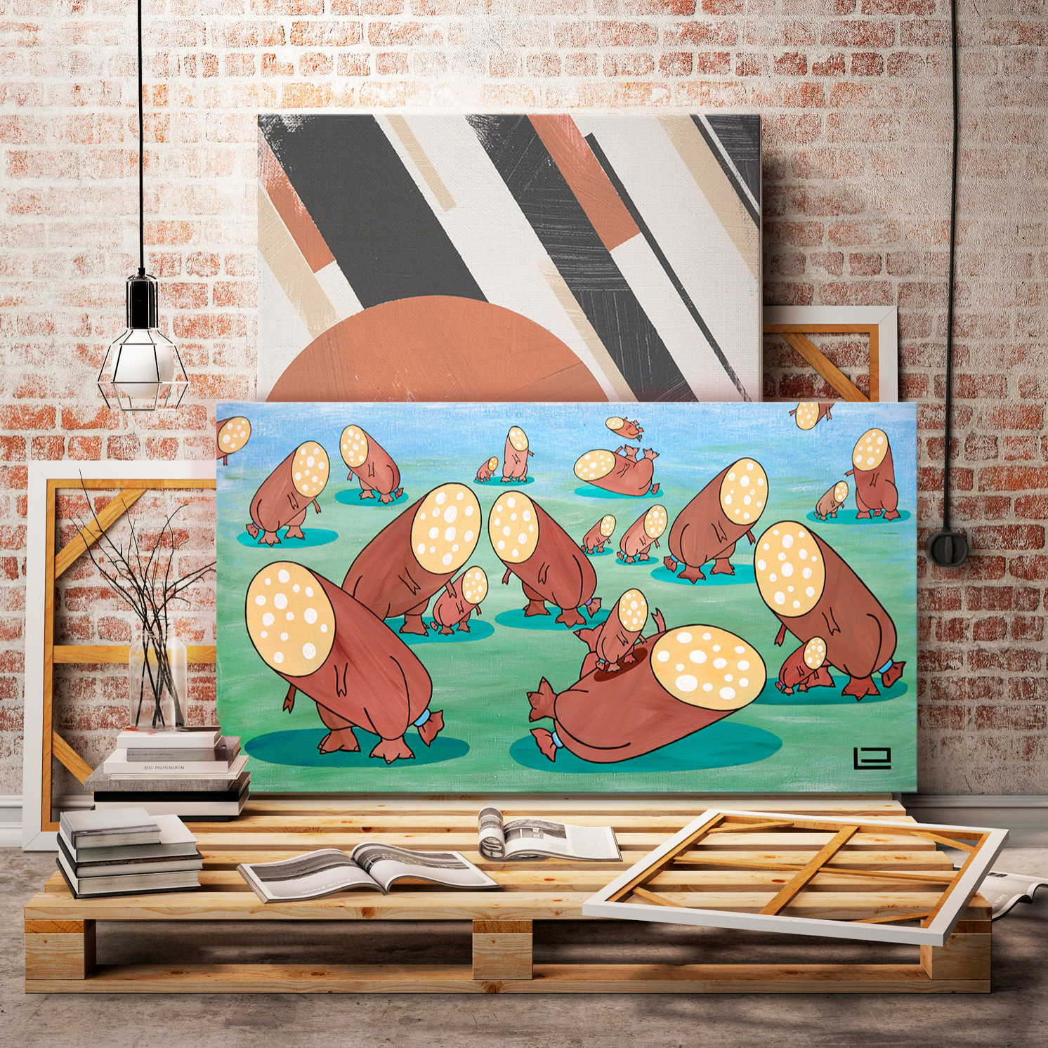 Luchiani_art / Яркие интерьерные картины