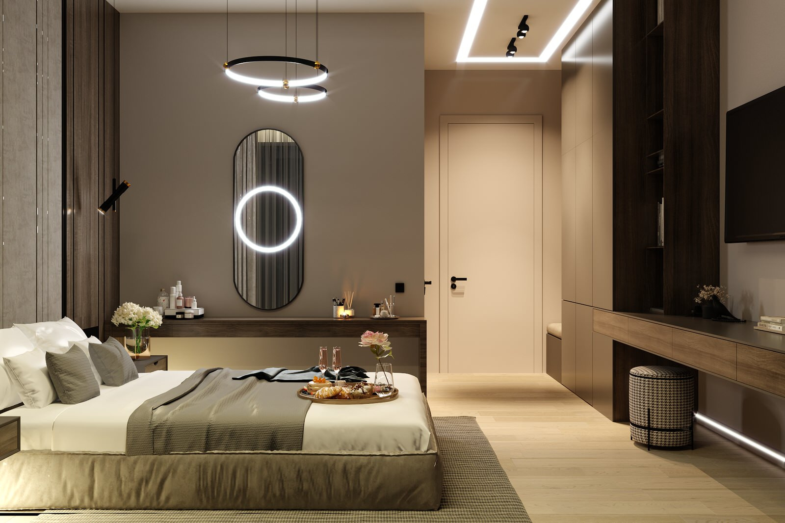 Обложка проекта: Дизайн номера Отели в к. Архыз