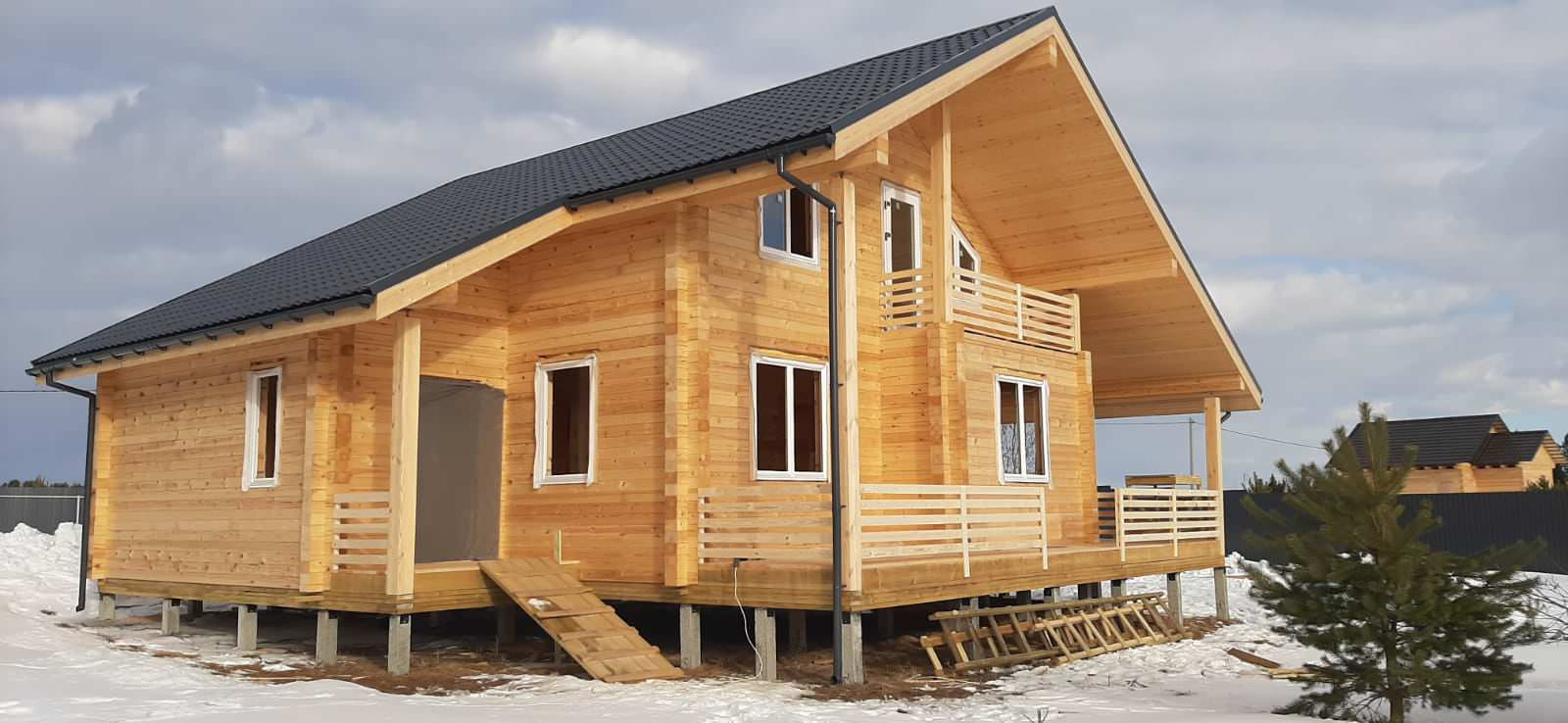 Брусовый дом