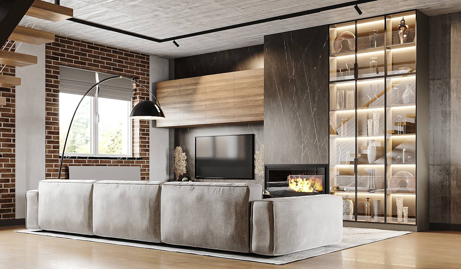 Современный дом в стиле минимализм