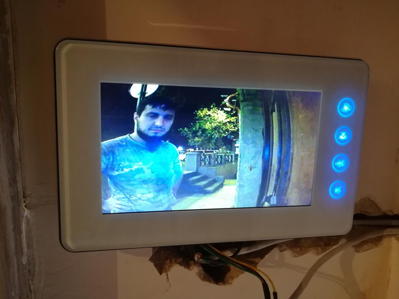 Установка видео камер