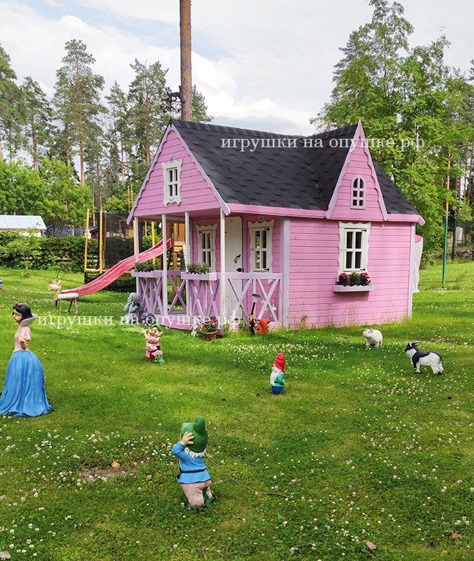 Двухэтажный дом для детей "Эльза"