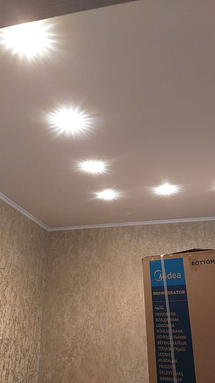 Монтаж освещения