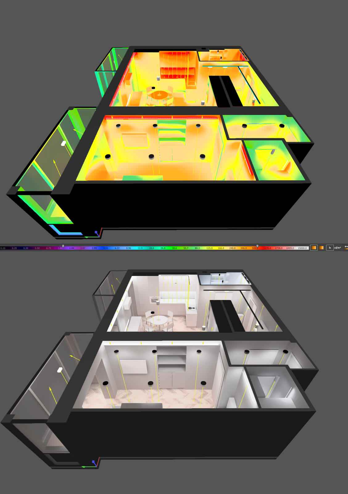 Обложка проекта: Освещение квартиры