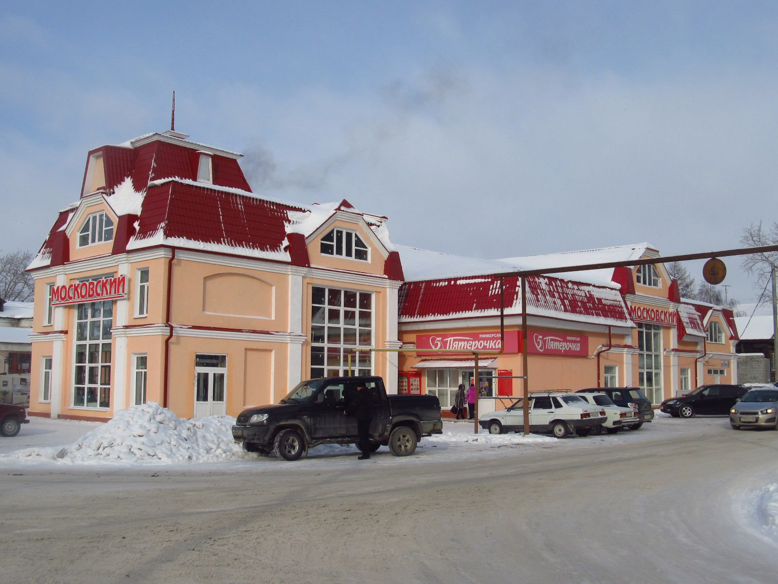 Обложка проекта: Торговый центр Московский