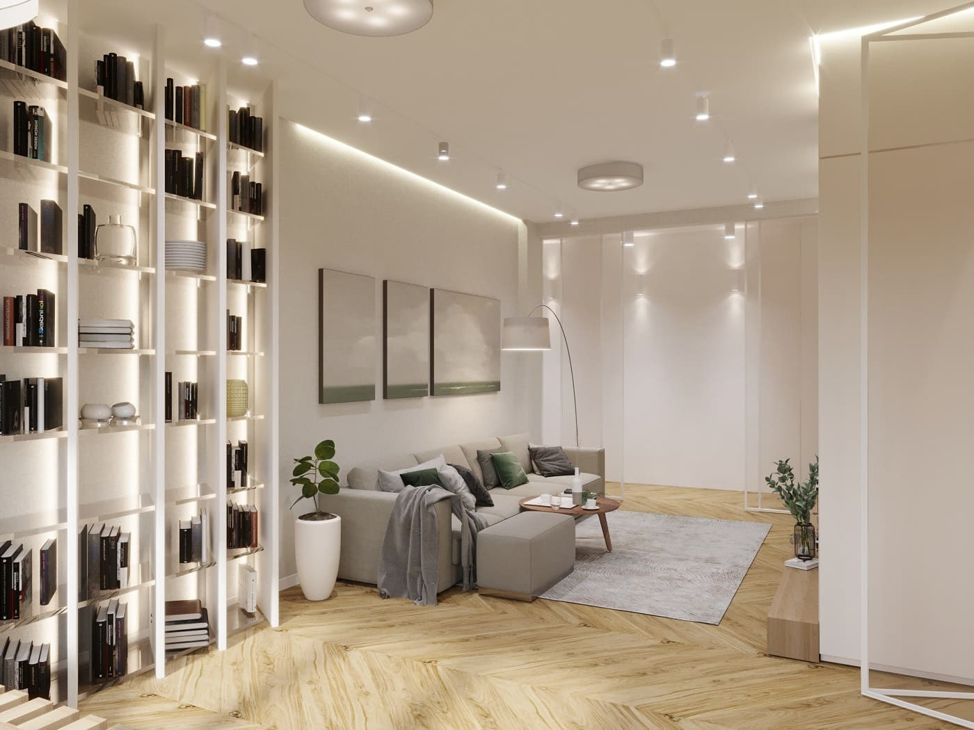 Квартира для молодой семьи с двумя детьми