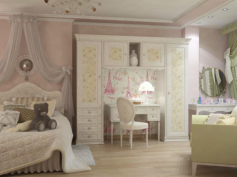 Интерьер квартиры  в классическом стиле