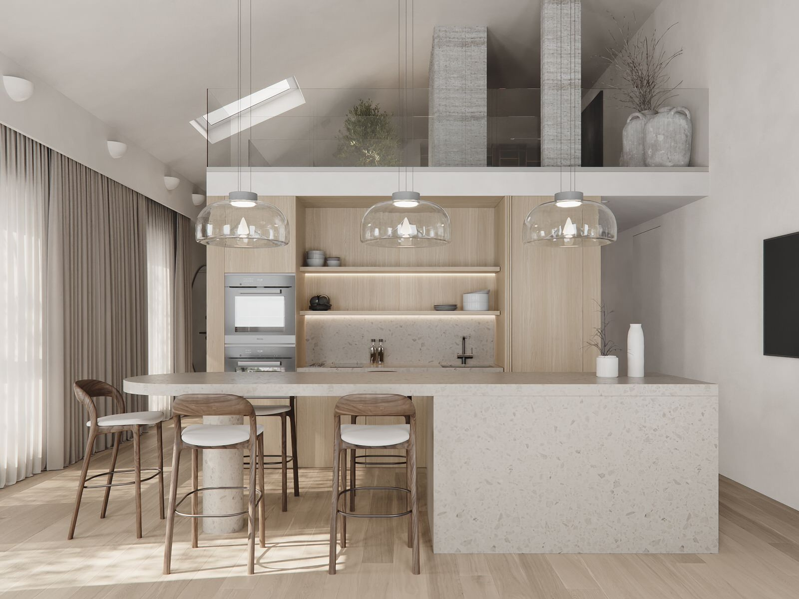 Cour dhonneur - kitchen