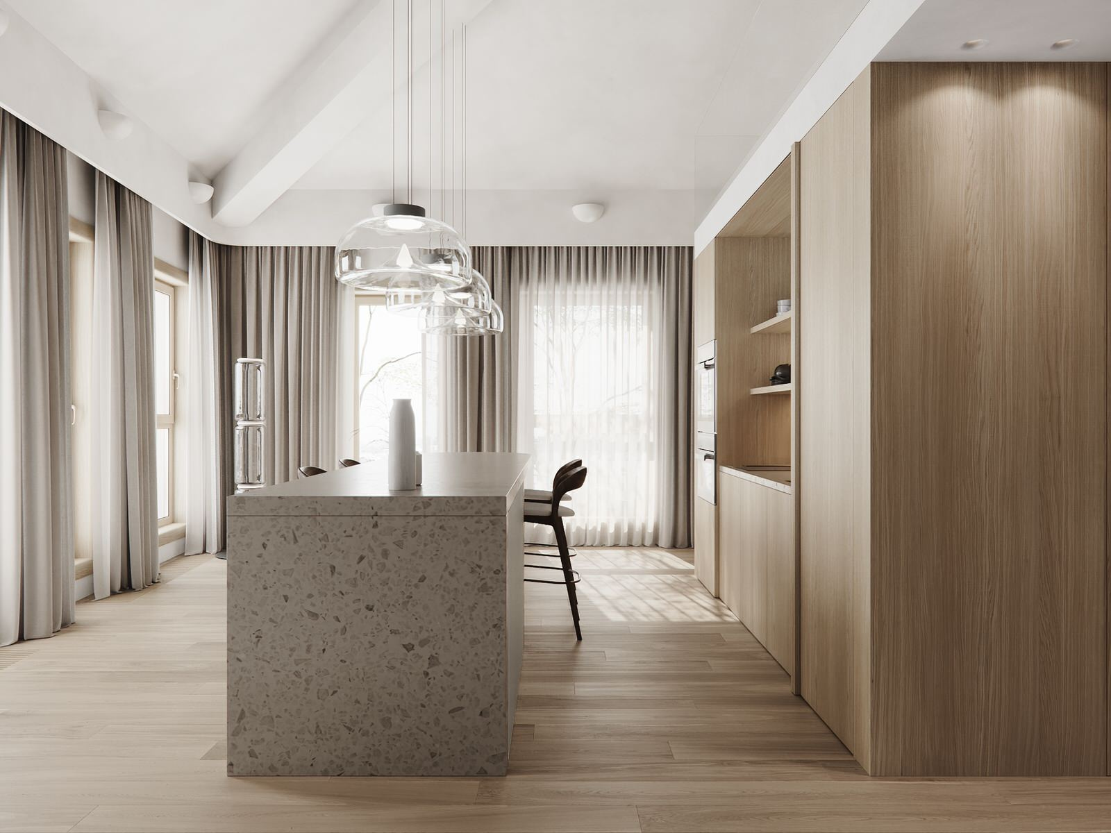 Cour dhonneur - kitchen