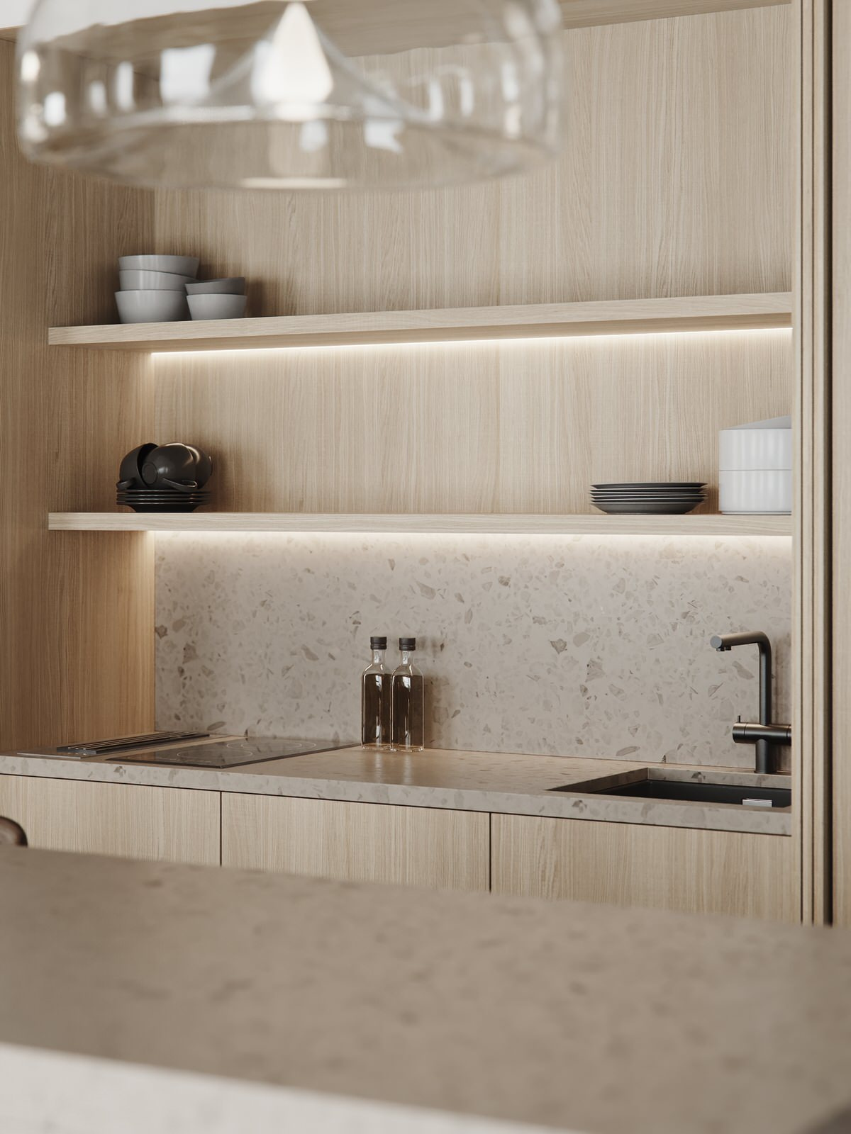 Cour dhonneur - kitchen