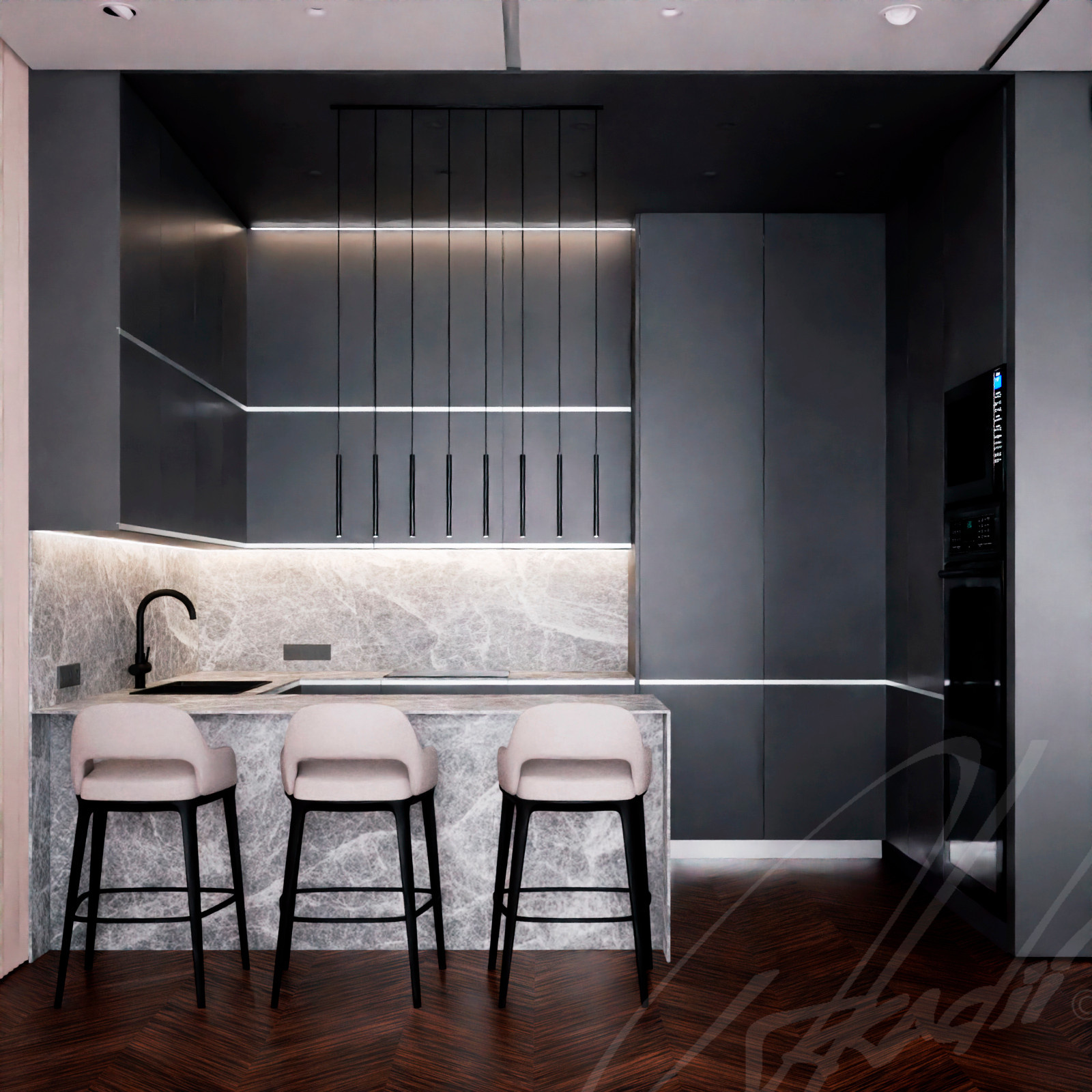 Apartment 297 (Moscow) Interior design