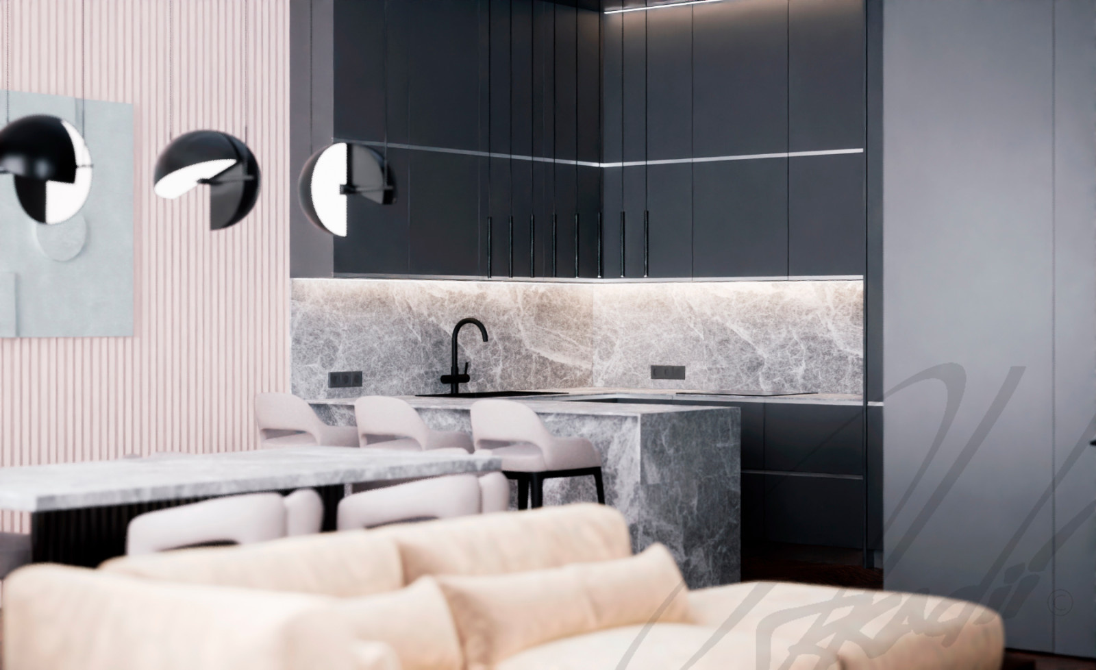 Apartment 297 (Moscow) Interior design