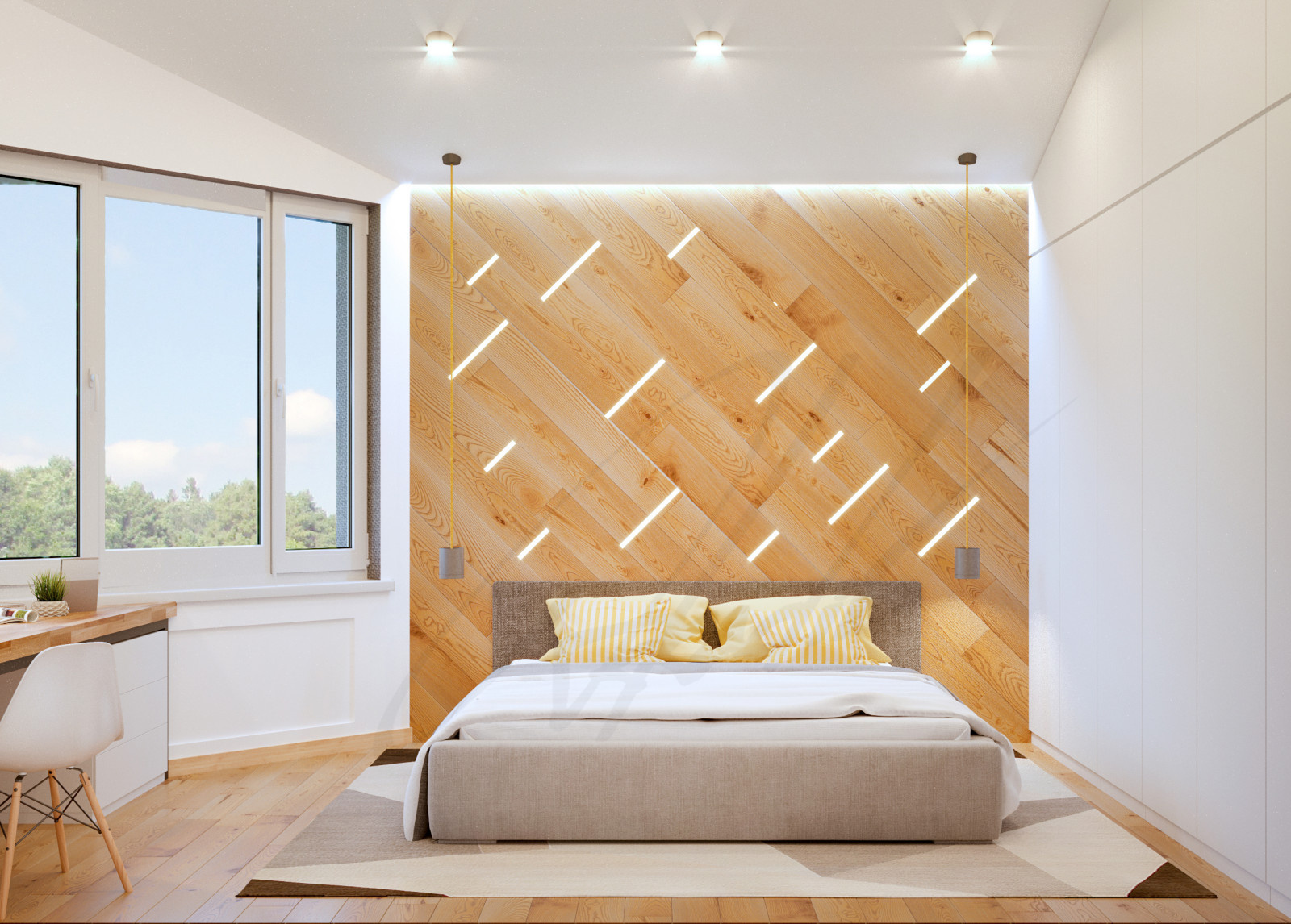Обложка проекта: Two level apartment design by Arkadii Olshevskyi
