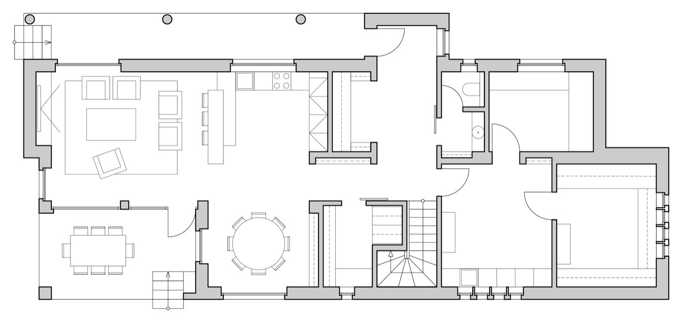 Интерьер дома в Бузаево