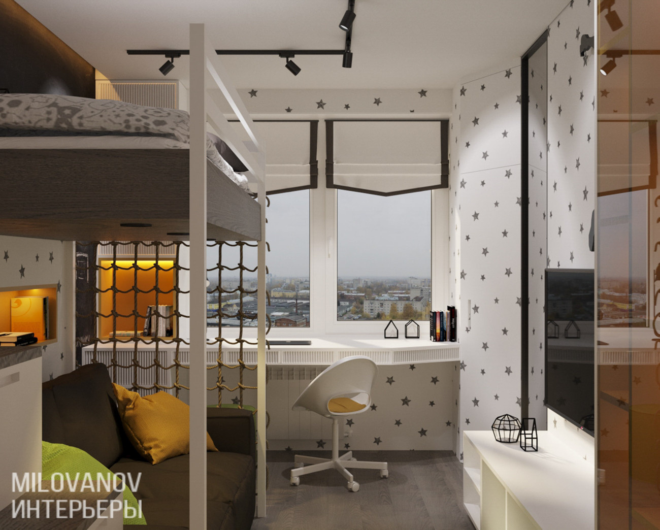 КВАРТИРА ПЕНТХАУС 125М