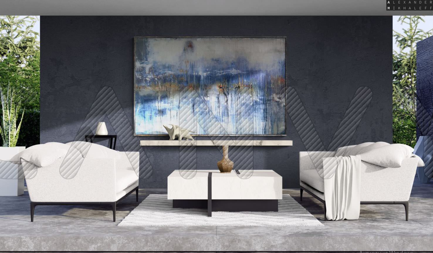 Картины абстракции 2022_Май