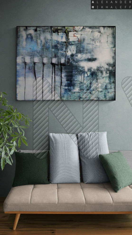 Картины абстракции 2022_Май