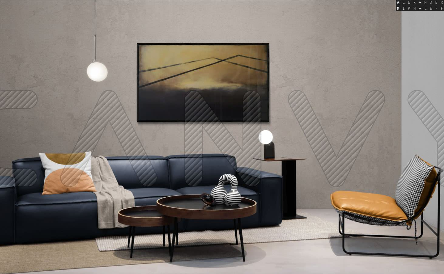 Картины абстракции 2022_Май