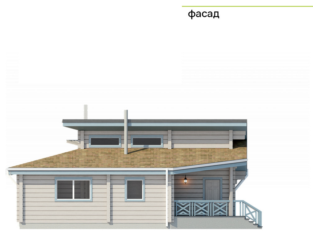 Дом из клееного бруса | Пегас 144