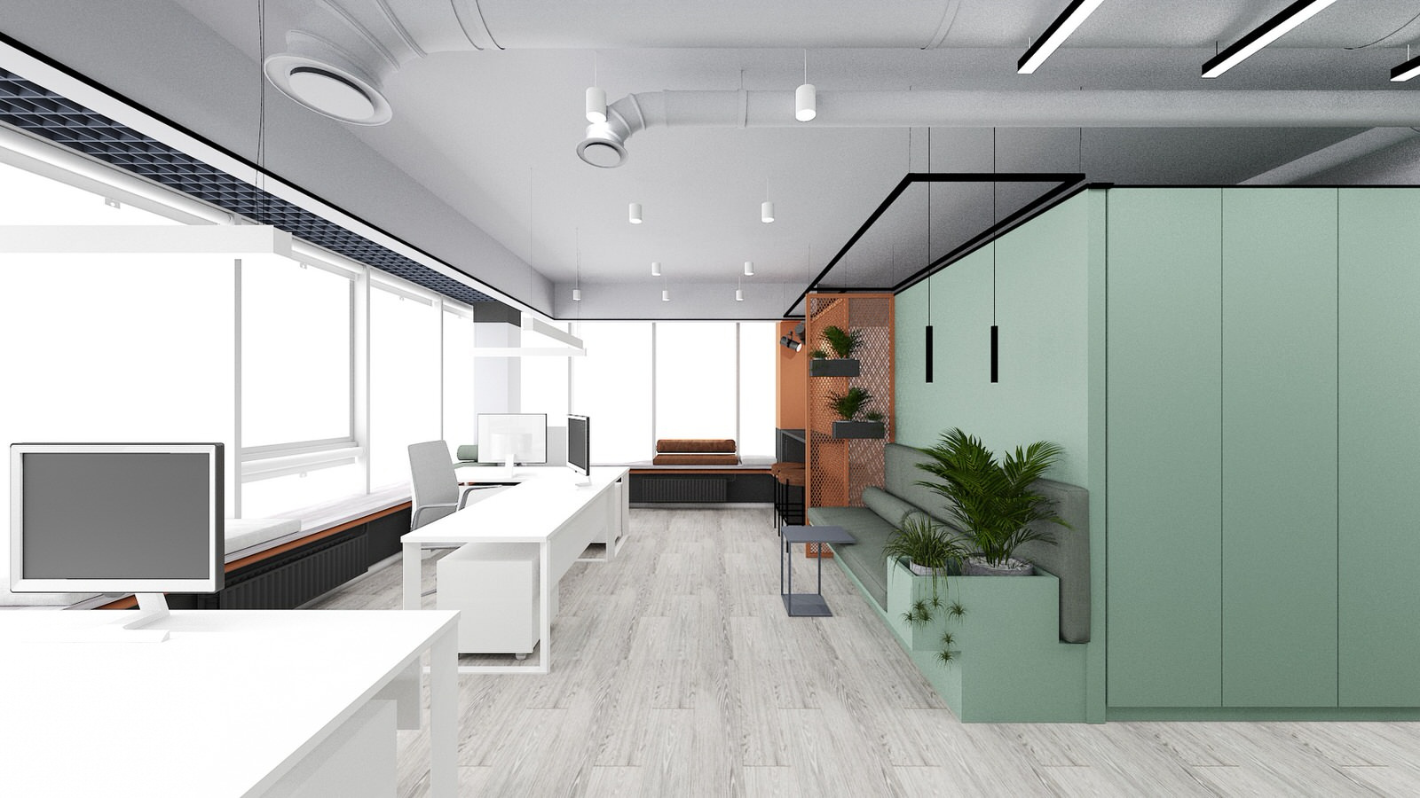 Офис для цементной компании в г.Казань.