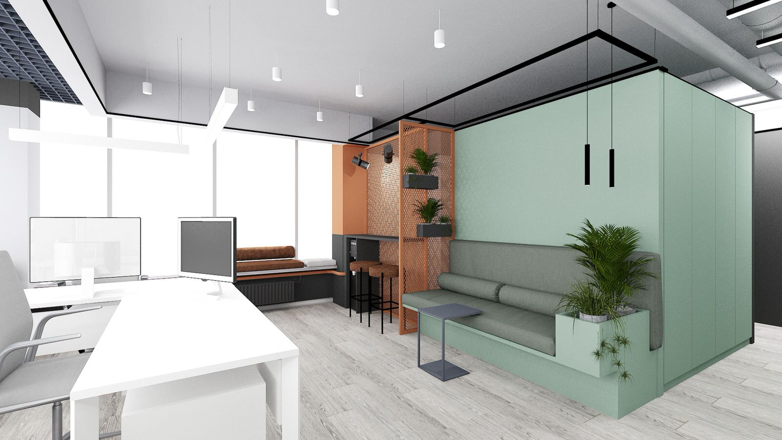 Офис для цементной компании в г.Казань.