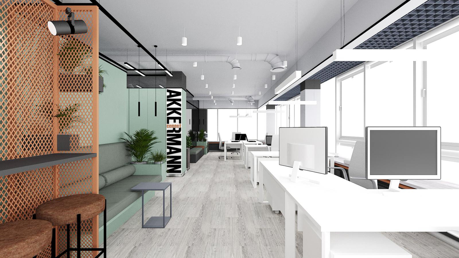 Офис для цементной компании в г.Казань.