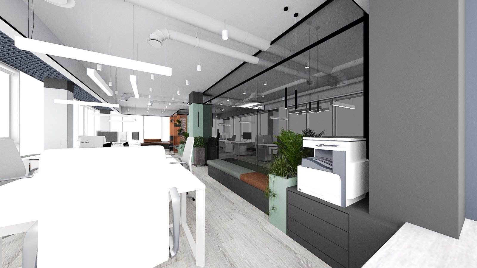 Офис для цементной компании в г.Казань.