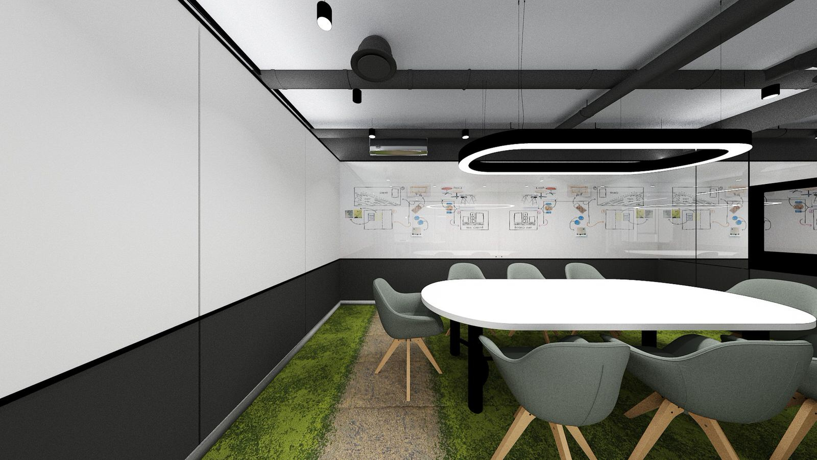 Офис для цементной компании в г.Казань.