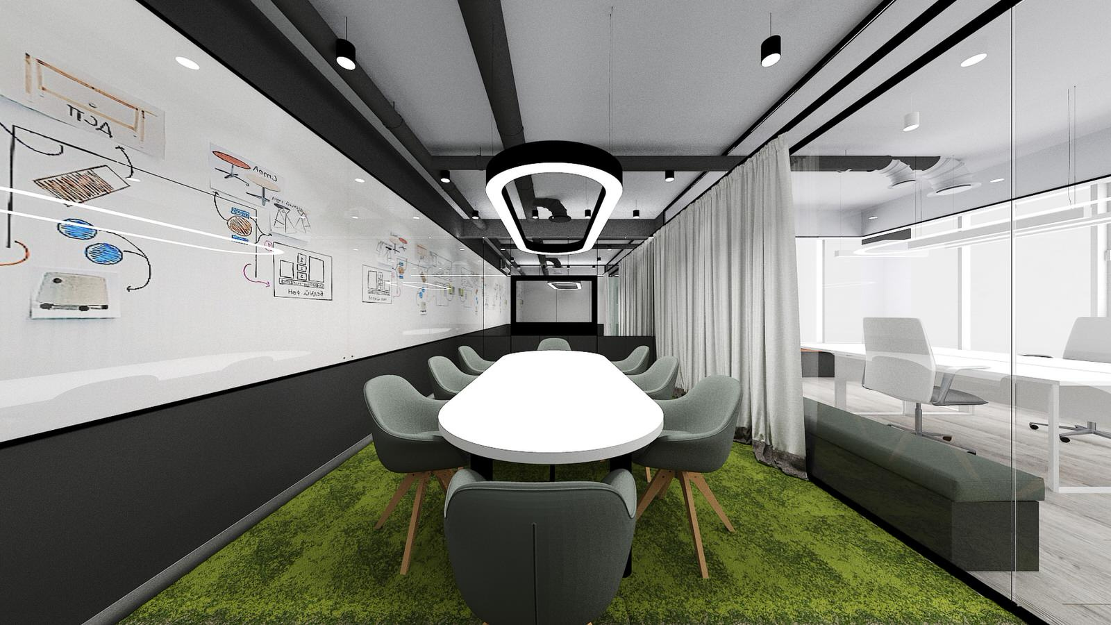 Офис для цементной компании в г.Казань.