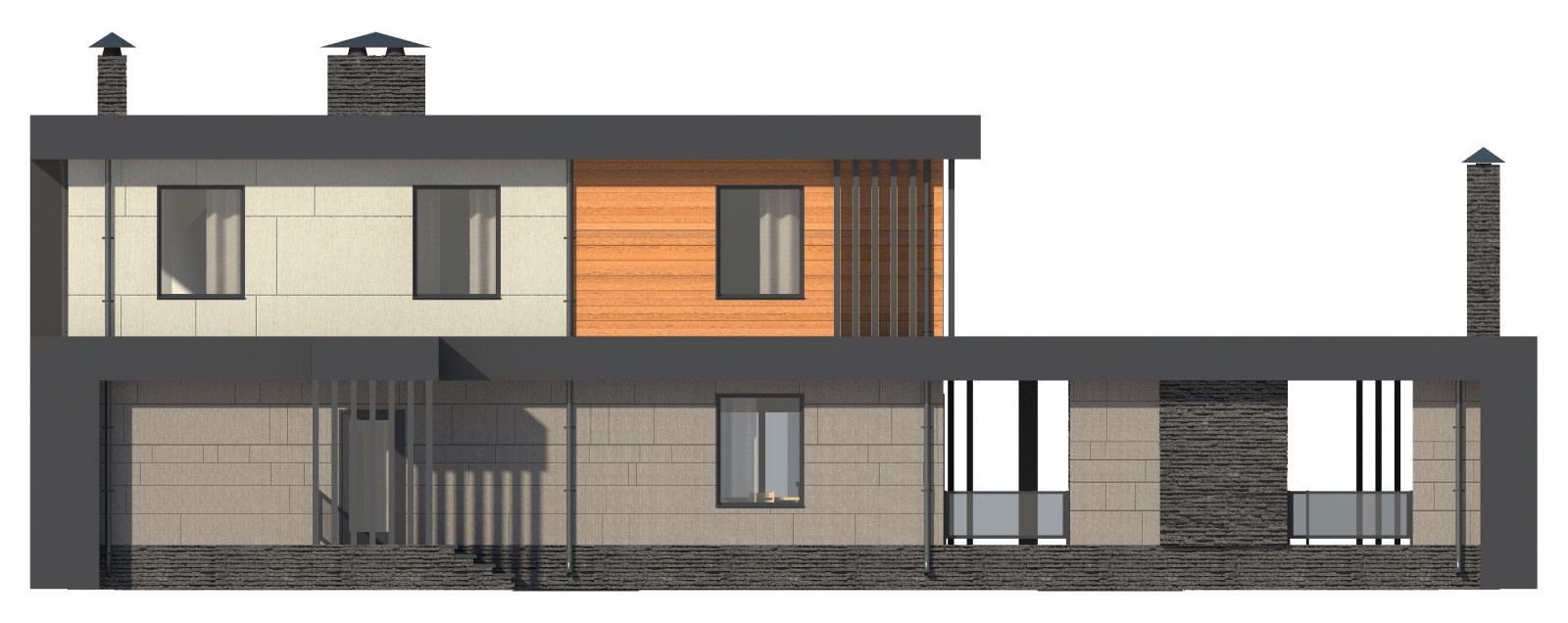 КОТТЕДЖ MINIMAL HOUSE