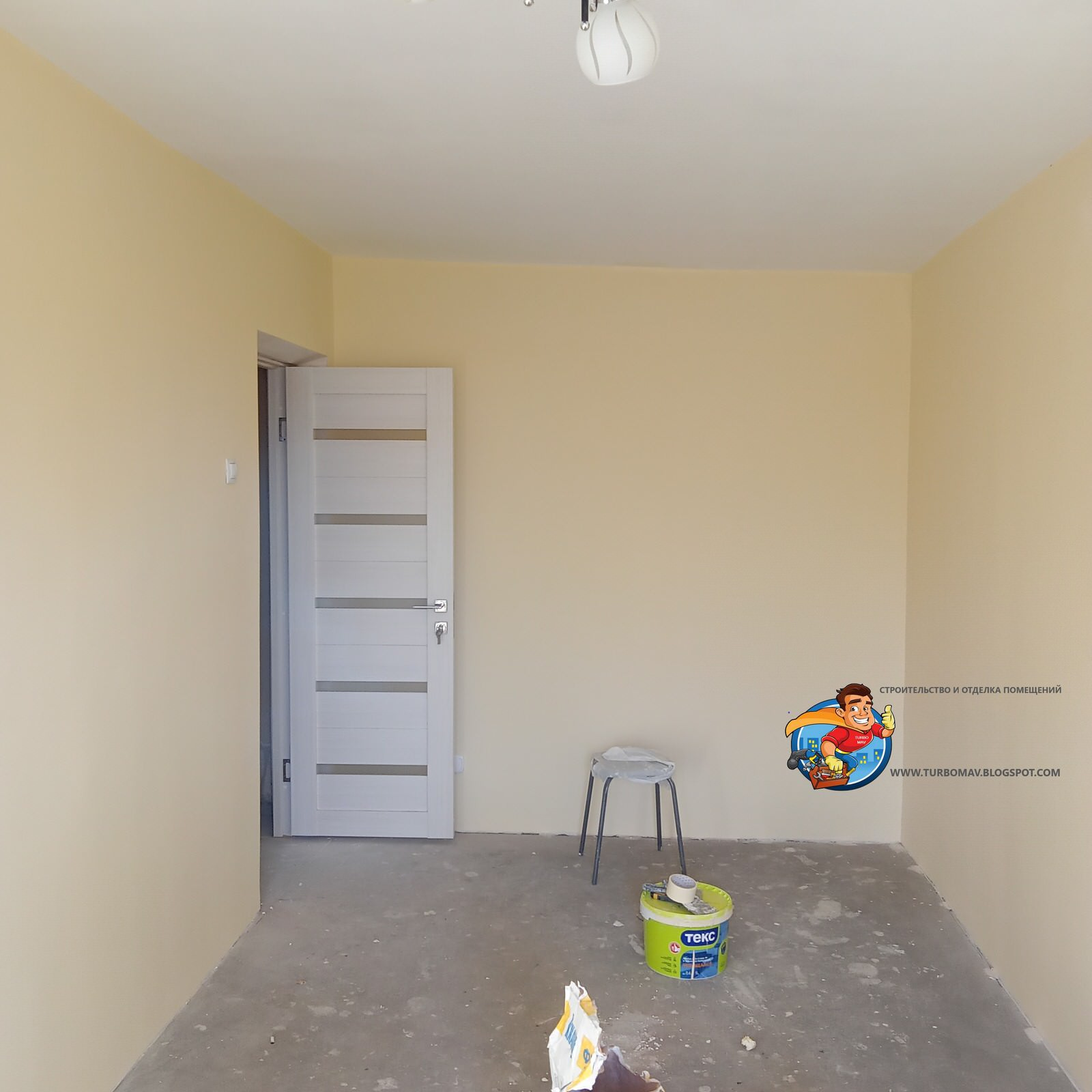 Отделка комнаты