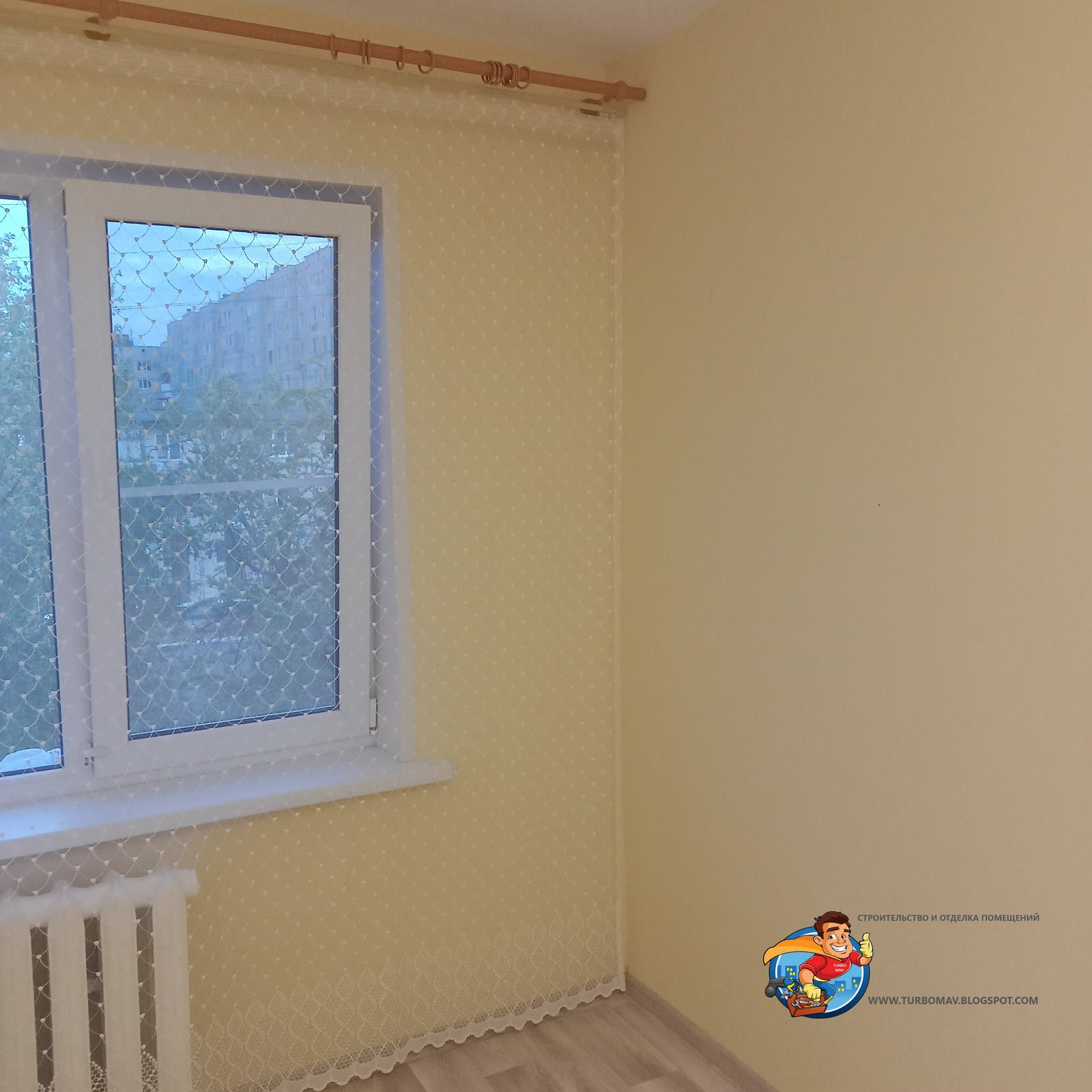 Отделка комнаты